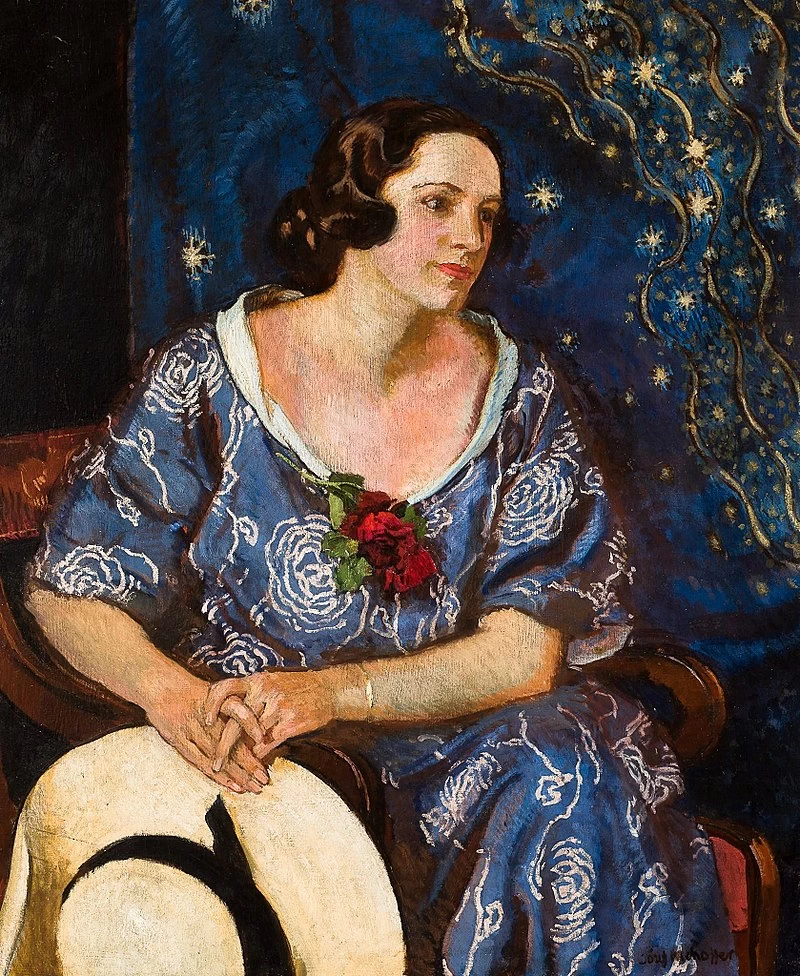 Ritratto di donna col cappello - National Museum in Kraków